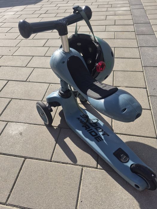 Hulajnoga Scoot & ride + kask
