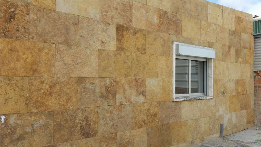 Pedra carioca bronze - xisto amarelo