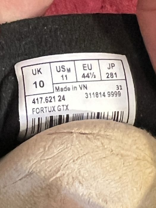 Кросівки Lowa Fortux Gore-tex 41;43,5;44;44,5; 45;46,5 р.