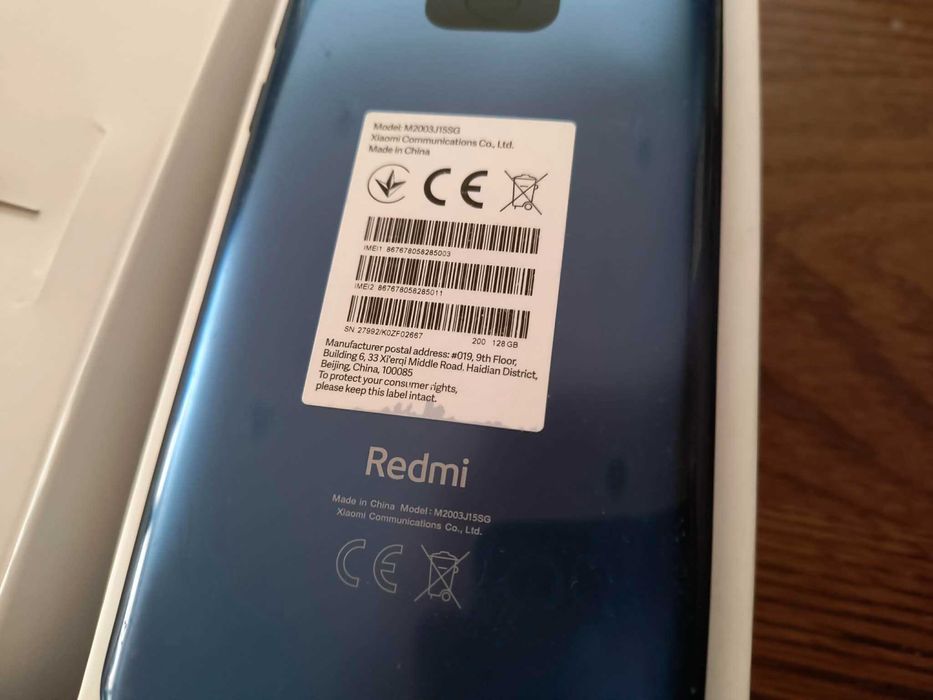 Smartfon Xiaomi Redmi Note 9 4 + 2 GB / 128 GB 4G Dual SIM Szary