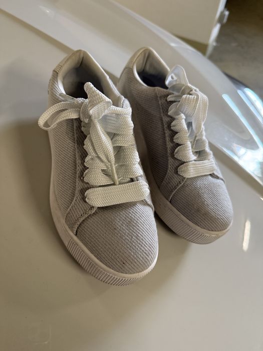 Buty sneakersy Timberland szaro-białe 37-38