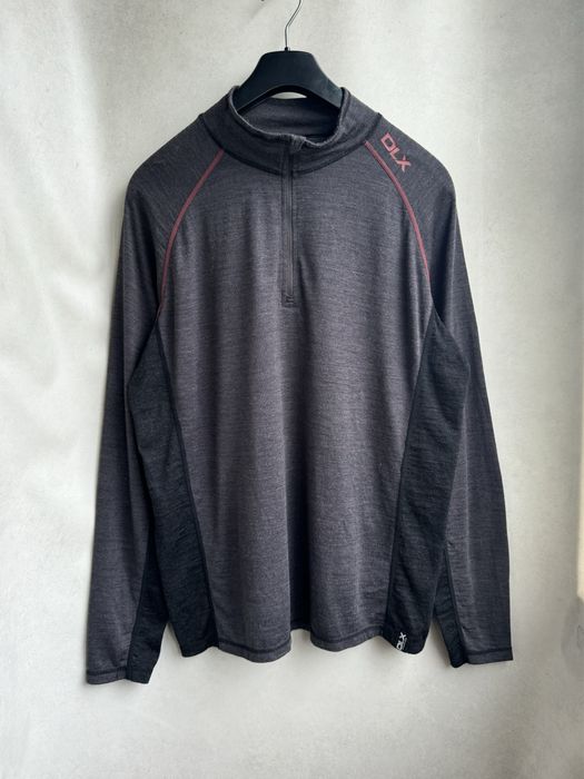Термолонгсив DLX Merino Wool 1/3 zip мужской оригинал. Чоловіча термобілизна DLX Merino Wool оригінал