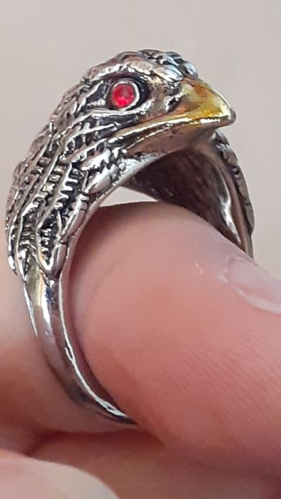 2 Anel Águia em liga de Prata ideal para Adeptos Benfica