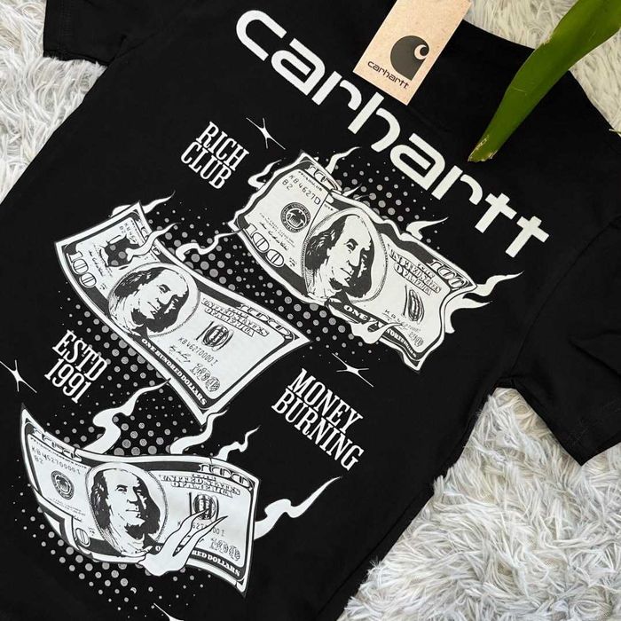BIG Logo • Новая Футболка CARHARTT Magic Skull • Майка Кархарт • XS S M L XL XXL