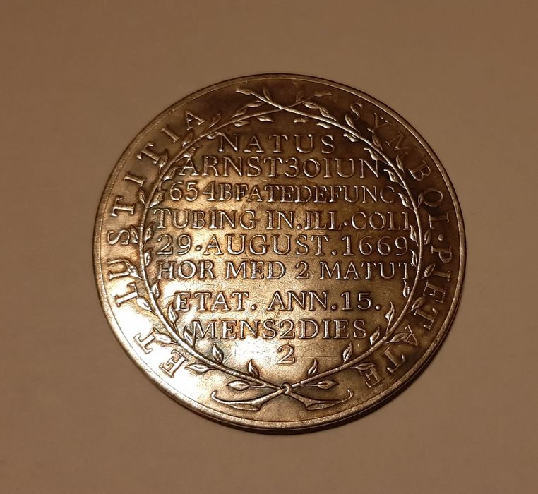 Moneta pamiątkową  1669 Willpower - Niemcy