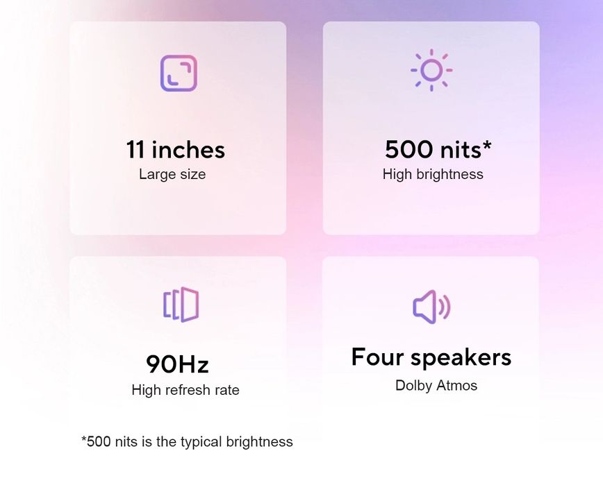 Планшет Lenovo Xiaoxin pad 11 2025 8/128 Wi-Fi CN