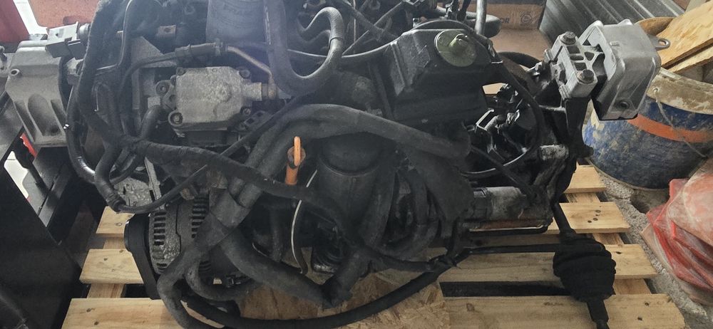 Motor audi 1.9, turbo, caixa