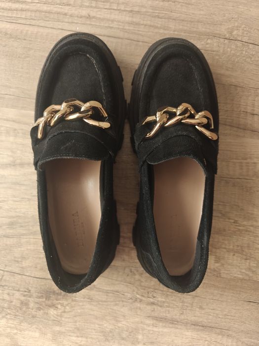 Loafersy lordsy mokasyny 40 badura