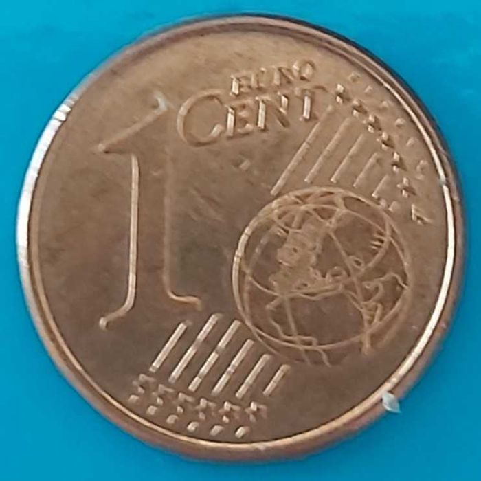 1 Cêntimo de 2021 de Espanha, Santiago Compostela