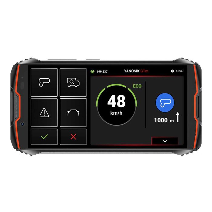YANOSIK GTm - DOTYKOWY Legalny Antyradar Komunikator Drogowy - ĆMIŁÓW