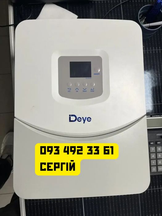 Гибридный инвертор Deye SUN-6.6K-OG03LP1-EU-AM2 ціна актуальна