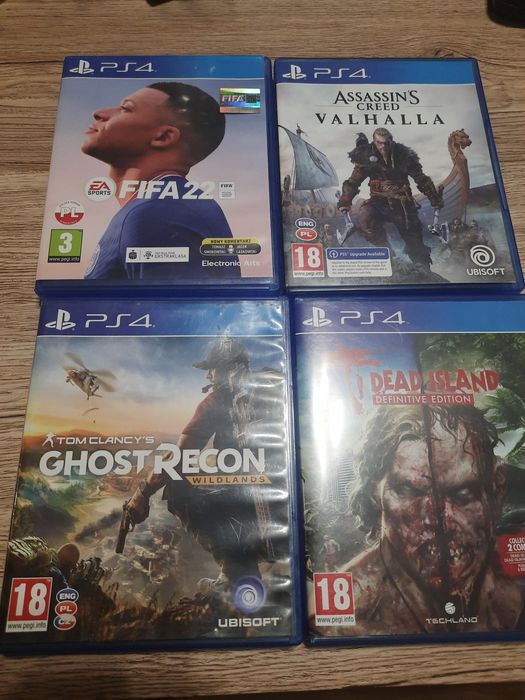 Gry    PS4   (4szt)