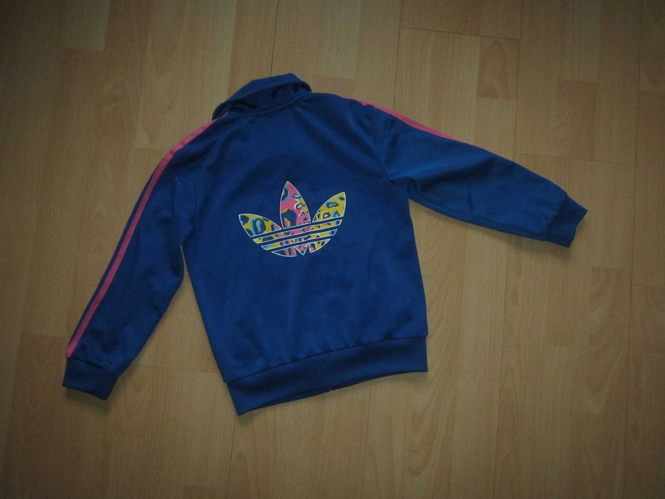 ADIDAS bluza rozpinana rozm.110