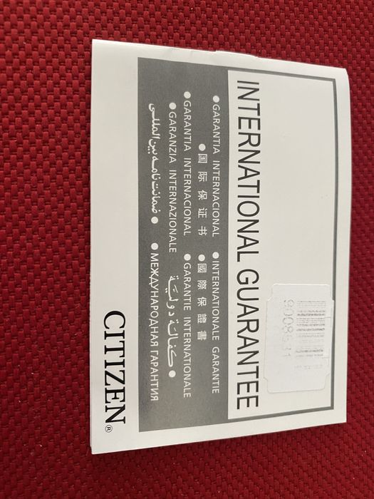 CITIZEN Eco Drive Chrono Verde