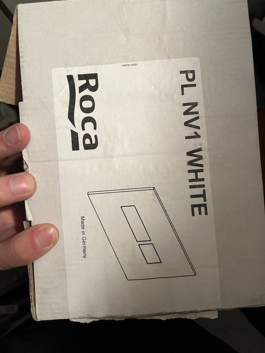 Przycisk spłukujący Roca PL NV1 White – nowy