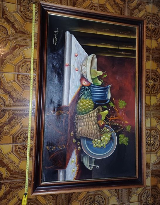 Quadro grande antigo.