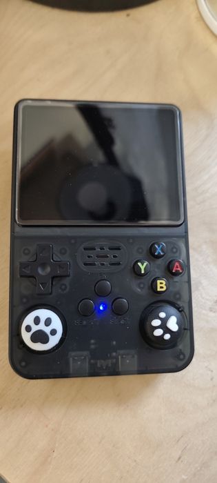 Konsola Retro R35S+ Transparent Black | Zestaw | Do wgrania system