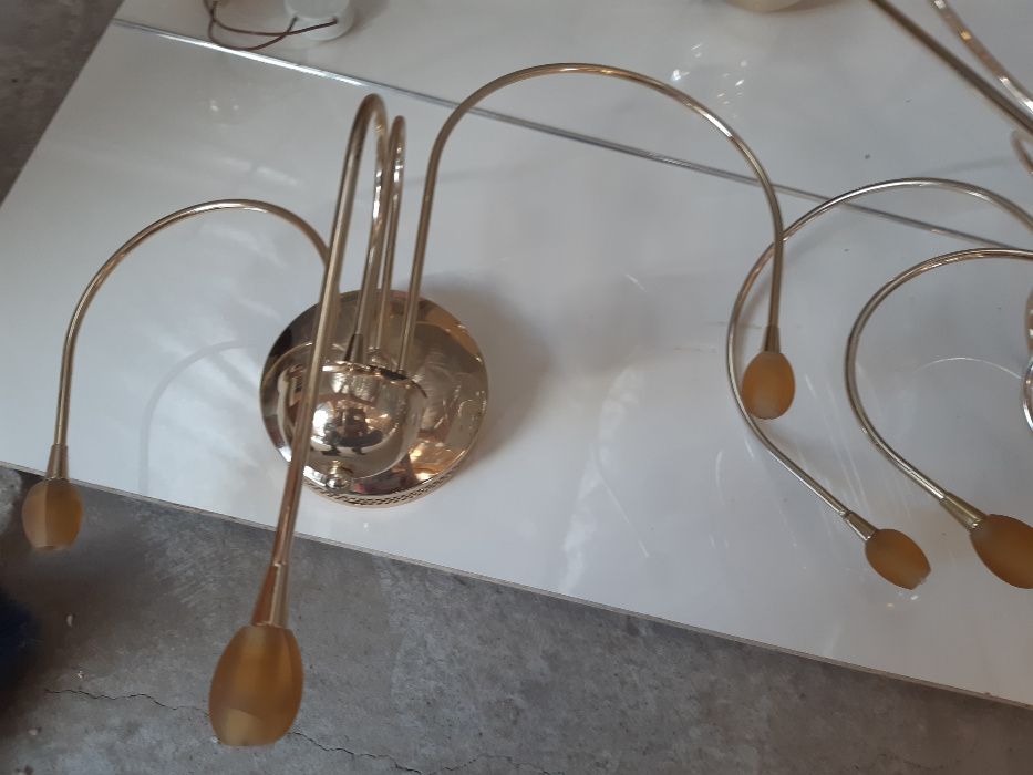 żyrandol + kinkiety