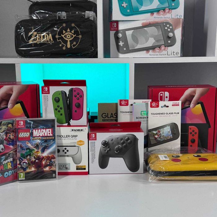 Чохол Твердий Switch OLED Model Black Аксесуари на Світч