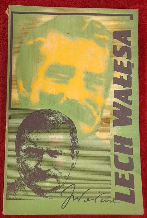 Lech Wałęsa z oryginalnym autografem