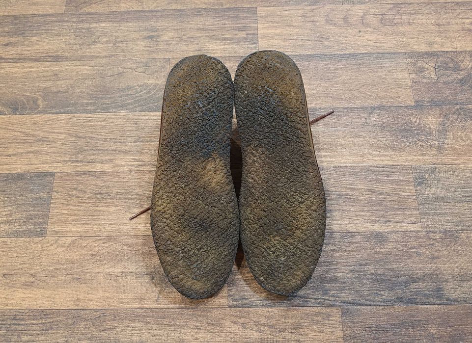 Clarks мужские дезерты с натуральной кожи туфли размер 43