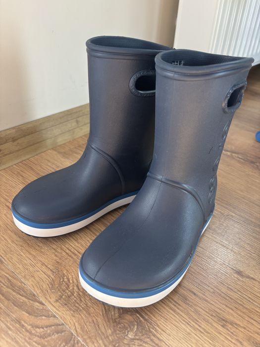 Kalosze gumowce Crocs rozmiar J1 32-33 jak nowe