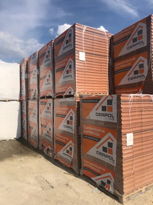 Promocja Pustak ceramiczny P+W 25 cm Mega Max Kozłowice 10,5 szt/m2