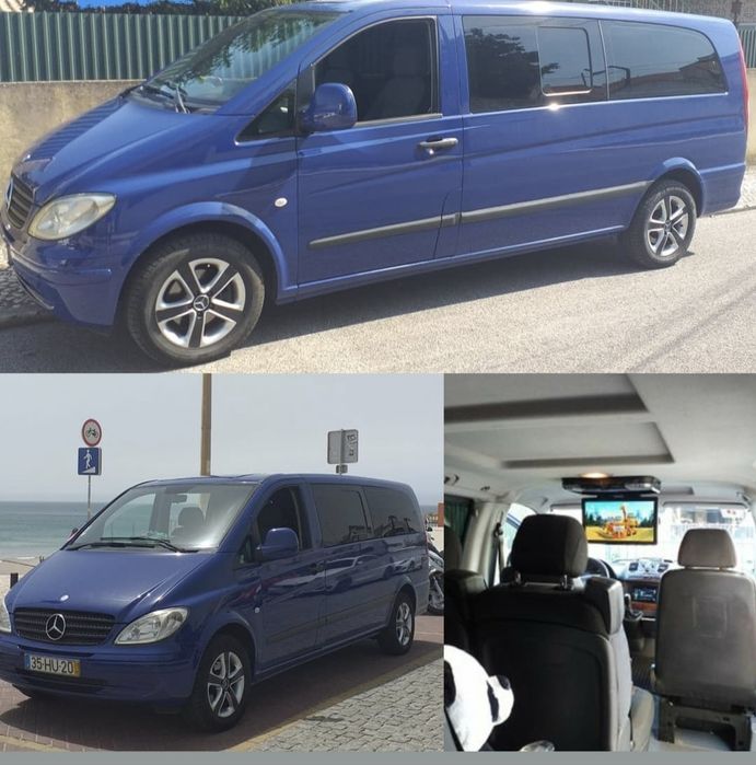 Aluguer Mercedes vito 9 lugares