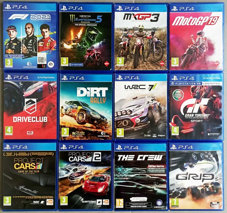 Jogos Corrida Playstation 4 e 5 (PS4) (PS5)