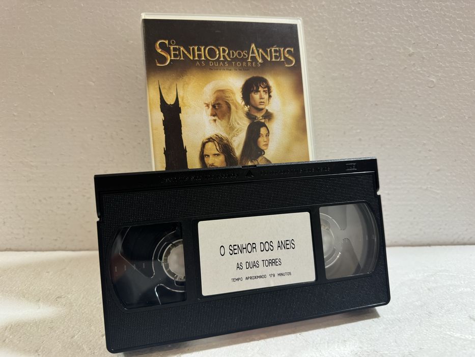 Cassetes VHS Senhor dos Aneis