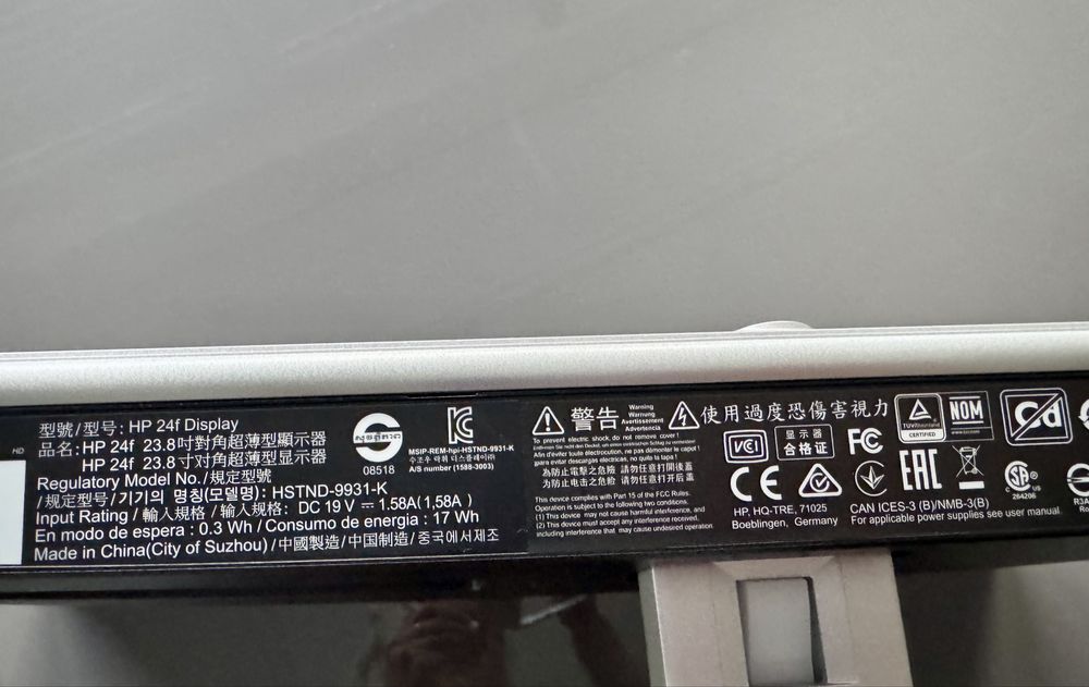 Monitor HP 24 polegadas