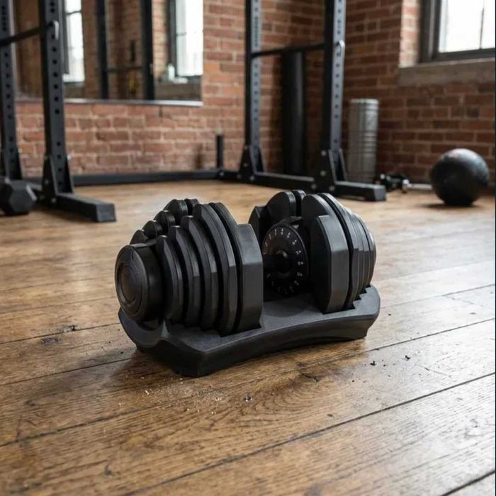 NOWA Hantla Regulowana Żeliwna 40kg Systemowa 17w1 Podstawka Stacja