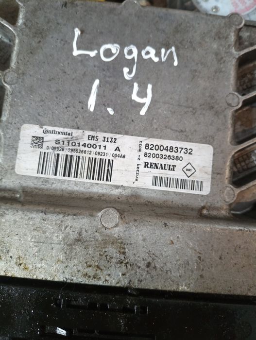 ЕБУ Dacia Renault Logan 1.4 бензин k7j e7j 8200483732 мозги комп'ютер
