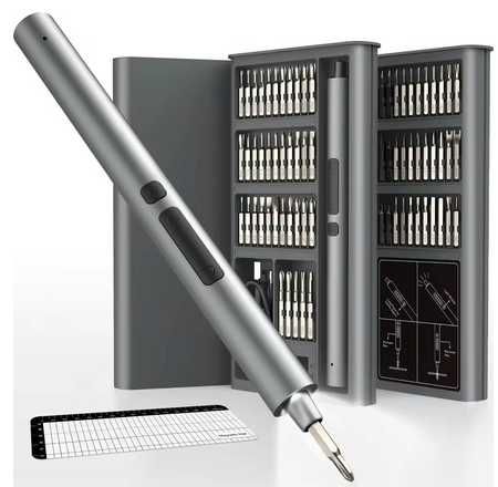 Kit Chave de Fenda Elétrica de Precisão com Led S2 75