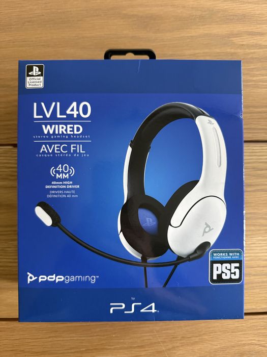 Słuchawki LVL40 Playstation 5 nowe