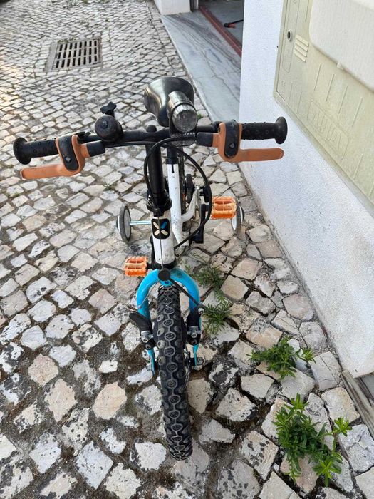 Bicicleta de criança BTWIN com rodinhas