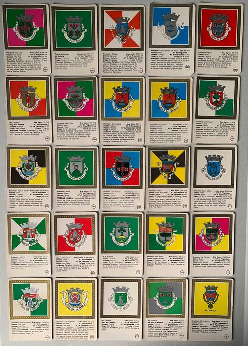 Calendários de 1987/1988 - Localidades de Portugal (preço unitário)
