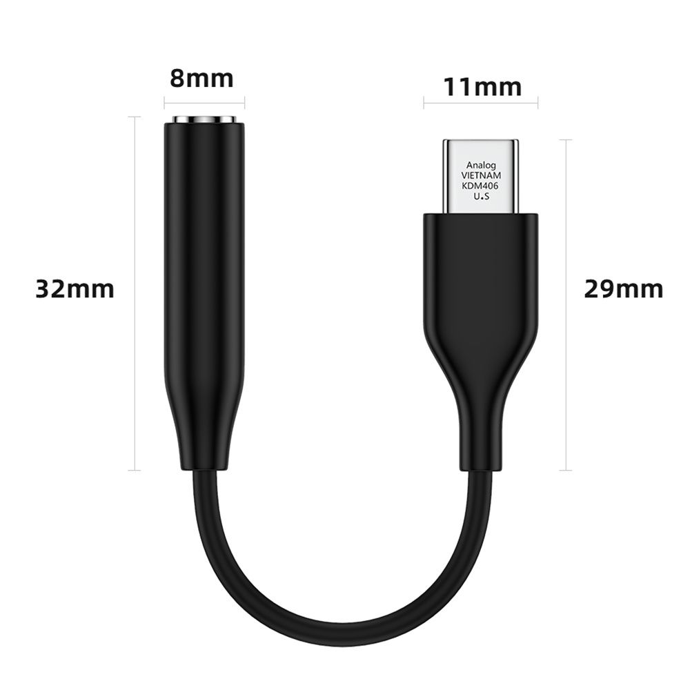 Samsung переходник для наушников type c - 3.5 Black: 140 грн. - Прочие ...
