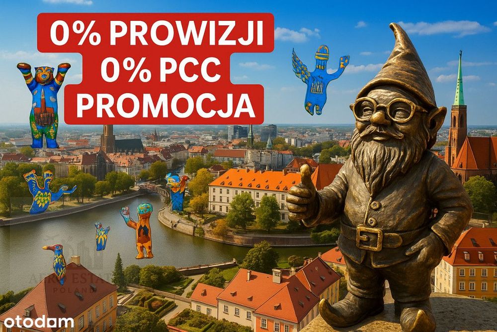 Wrocław 0% Prowizji!0% Pcc! Najlepsza inwestycja !