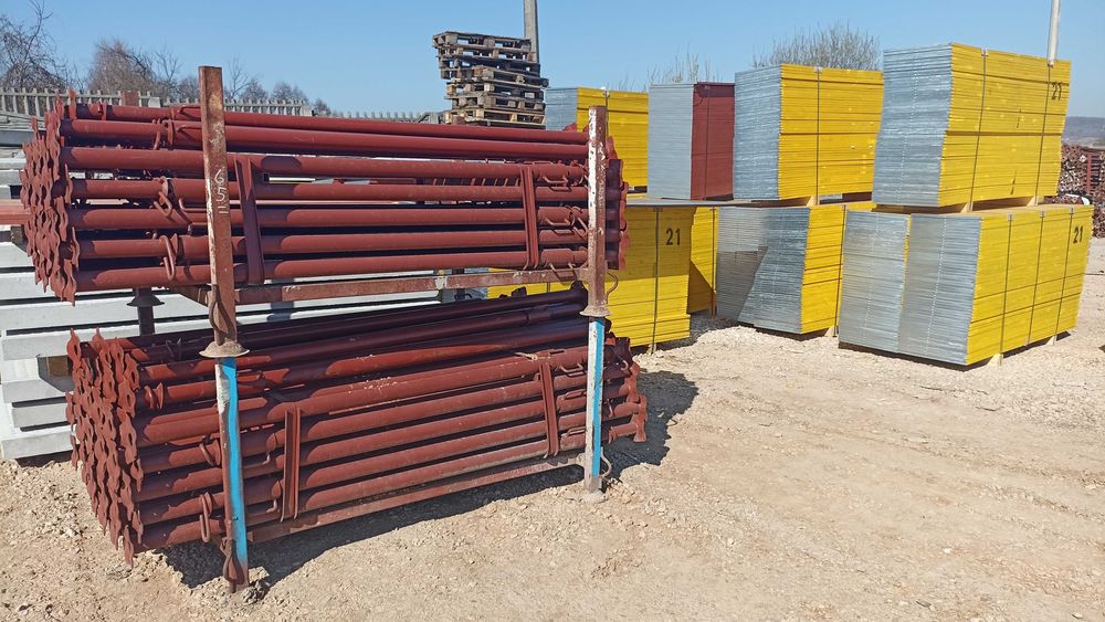 Stemple budowlane Stempel Podpora stalowa Dźwigary  Szalunek stropowy