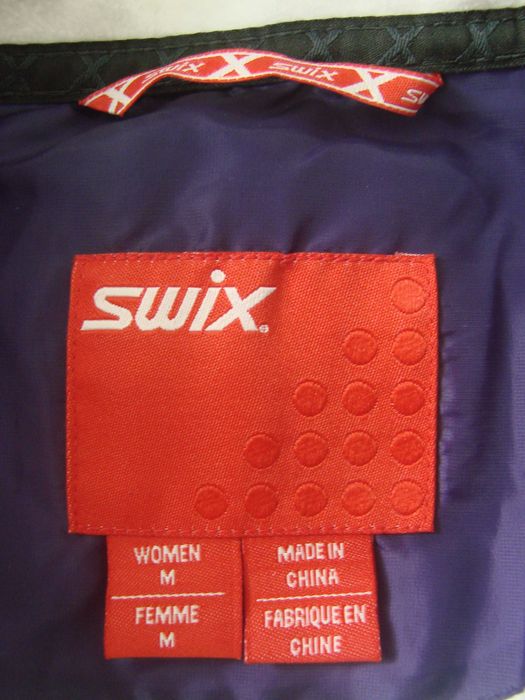 Swix norweska ciepła kurtka puchowa fiolet M L