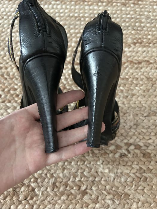 Sandalias de salto alto