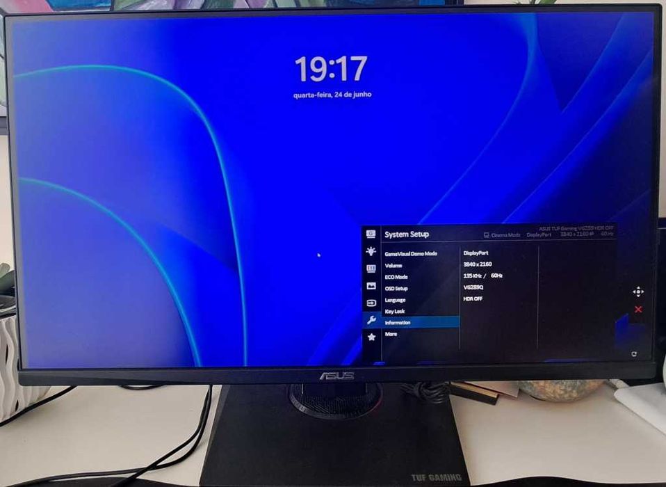 Asus Monitor Gaming TUF Gaming VG289Q - 28” UHD 4K