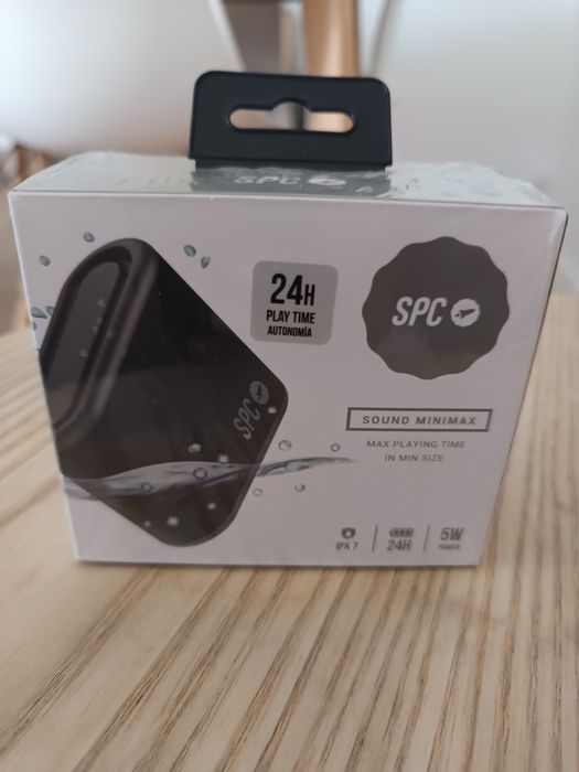 Coluna Portátil SPC Sound Minimax Preta 5 W Chaberlu