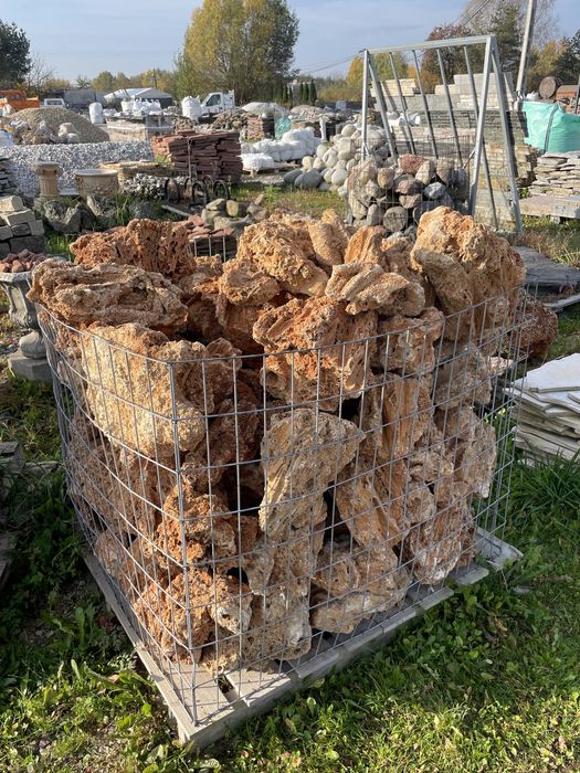 Skała Wapienna Czerwony Wapień PIPELINE Kamień Tanganika Malawi Żwirek