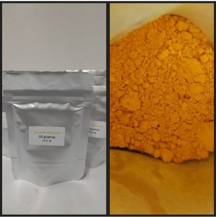 Corante Vermelho e Amarelo Canarios