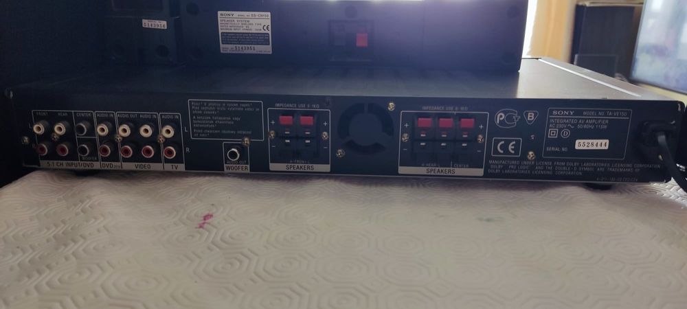 Sistema de som sony Ta-ve150