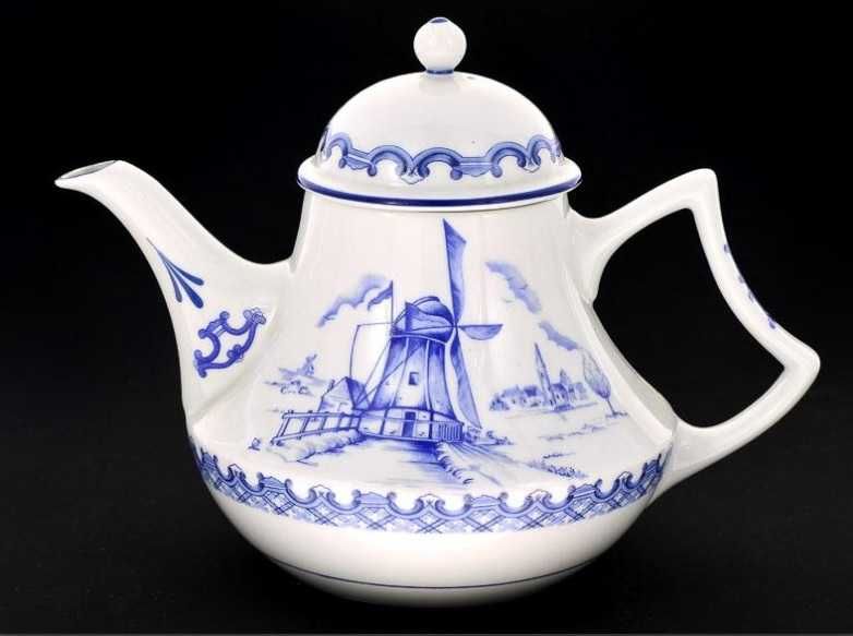 Bule em porcelana "Rota do Chá"