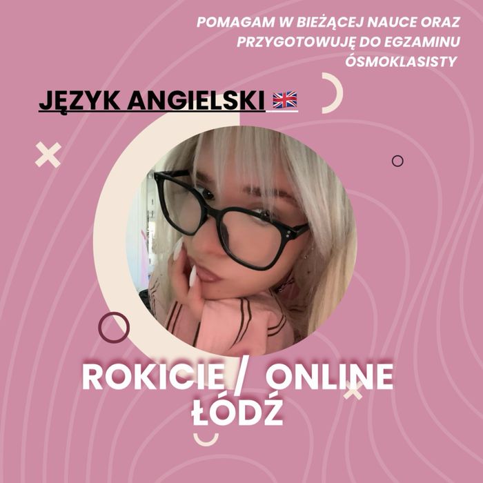 Korepetycje J.Angielski online/stacjonarnie