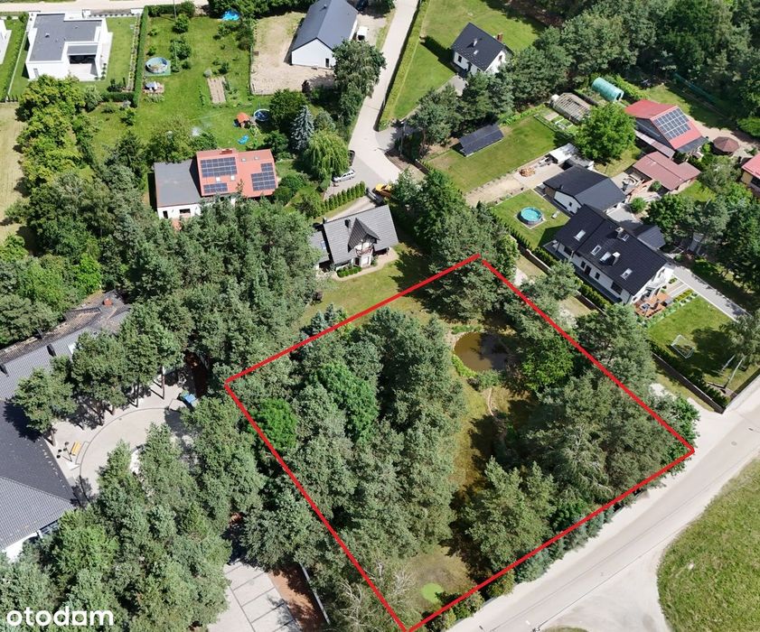 Ekskluzywna, zalesiona działka budowlana – prywatny azyl blisko natury